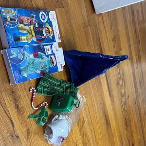 Elf on the shelf accessories!! Tent camping , fireman, doctor